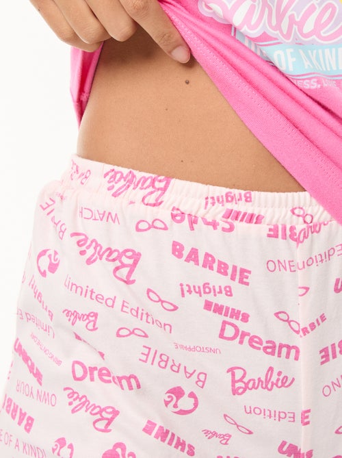Setje - Singlet + short 'Barbie' - 2-delig - Kiabi