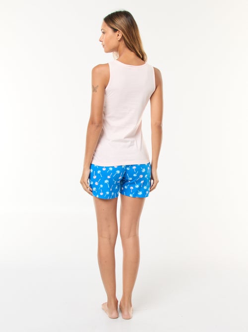 Setje - Singlet + short 'Stitch' - 2-delig - Kiabi