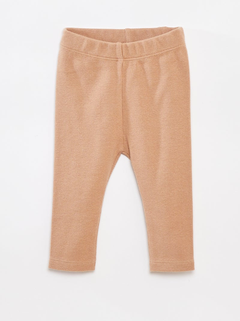 Setje - T-shirt met lange mouw + legging - 2-delig Wit - Kiabi