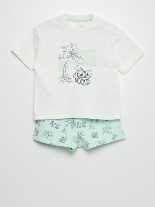 Setje - T-shirt + short 'Disney' - 2-delig - Kiabi