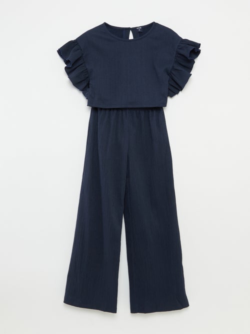 Setje - T-shirt + soepelvallende broek - 2-delig - Kiabi