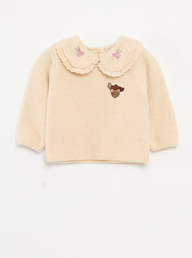 Setje - Trui + legging 'Disney' 'Bambie' Biege - Kiabi