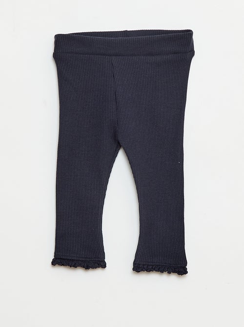 Setje: hoodie + legging van tricot - Kiabi