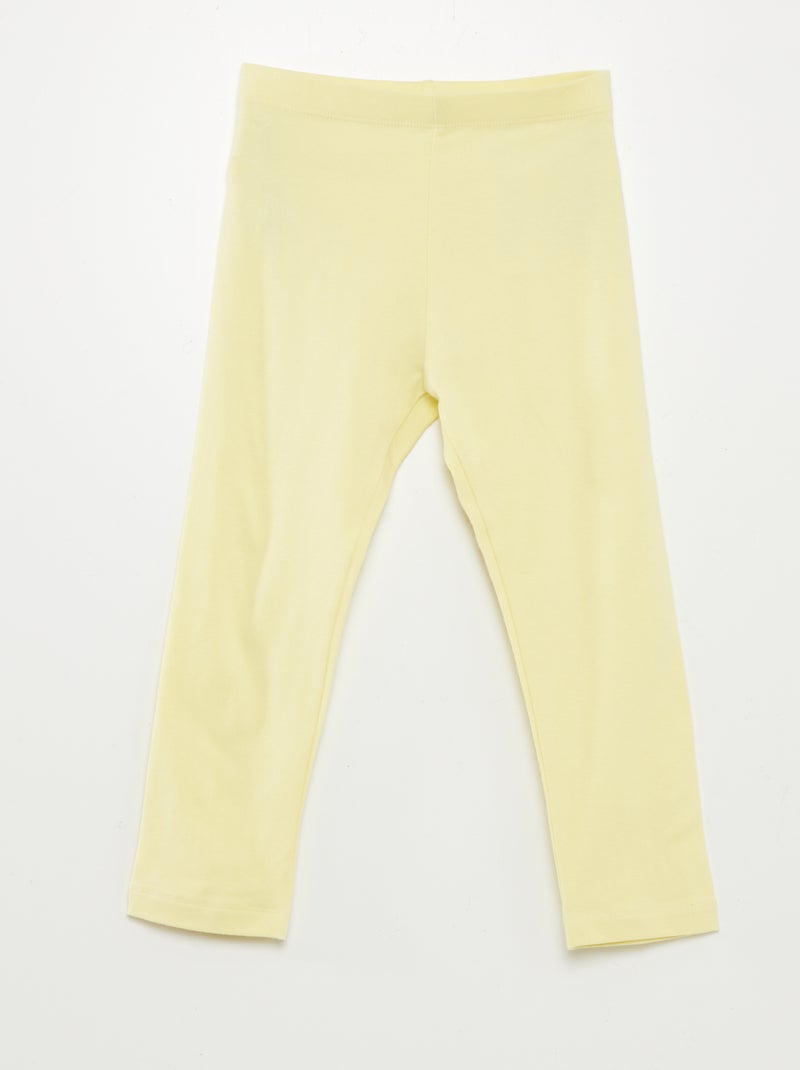 Setje korte leggings met motiefje - 2-delig GROEN - Kiabi