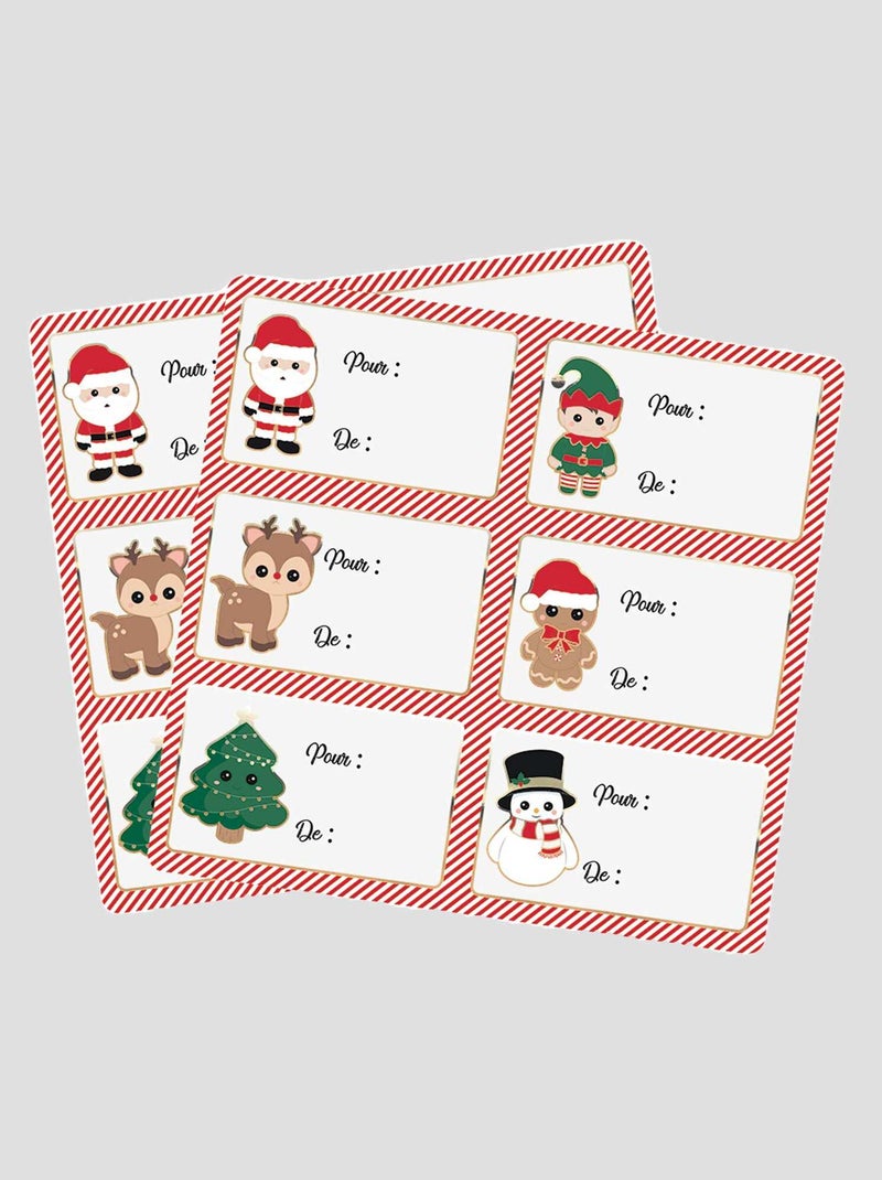 Setje met 12 kerstlabels BIEGE - Kiabi