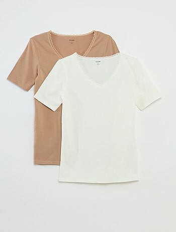 Setje met 2 baselayer-T-shirts