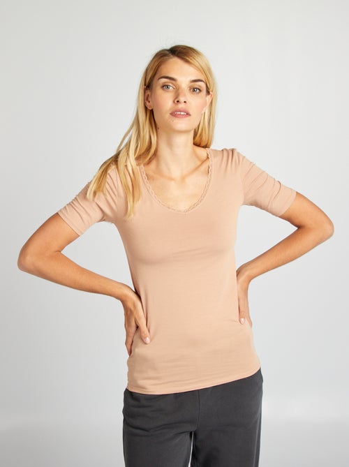 Setje met 2 baselayer-T-shirts - Kiabi