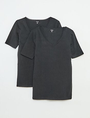 Setje met 2 baselayer-T-shirts