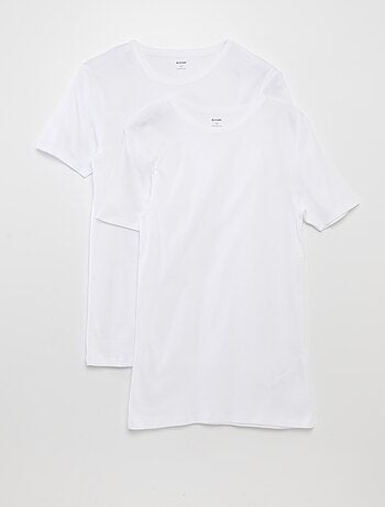 Setje met 2 basic T-shirts
