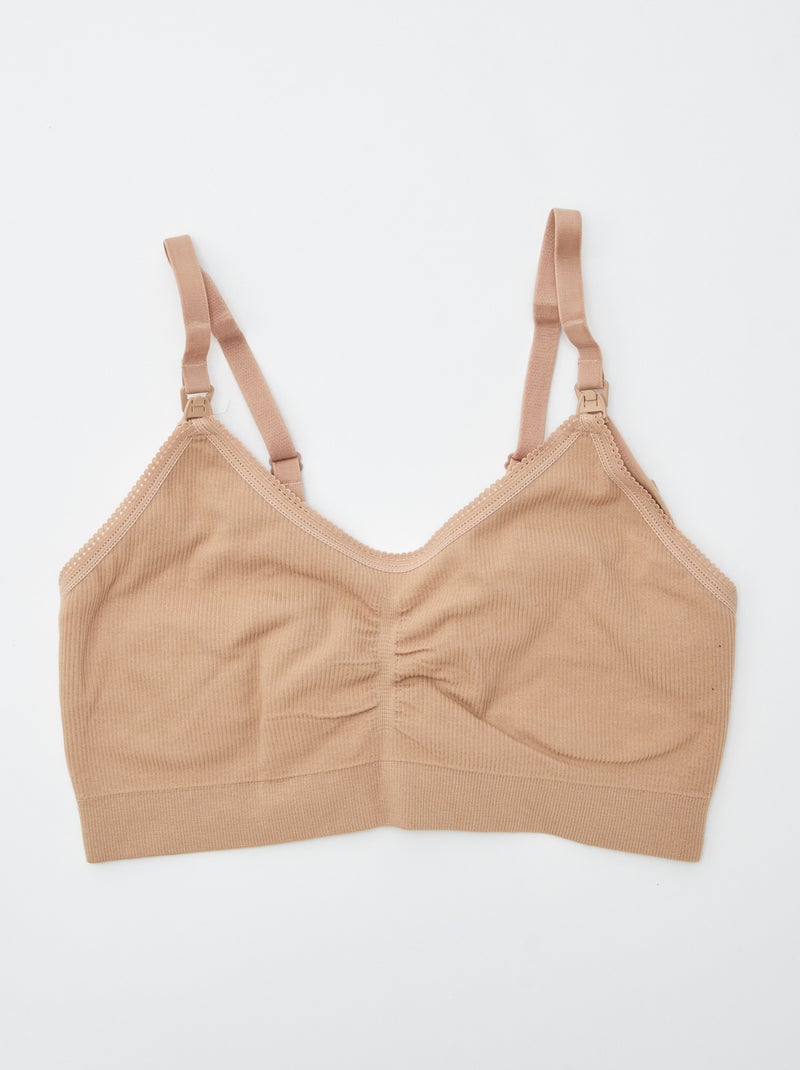 Setje met 2 borstvoedingsbeha's ZWART - Kiabi