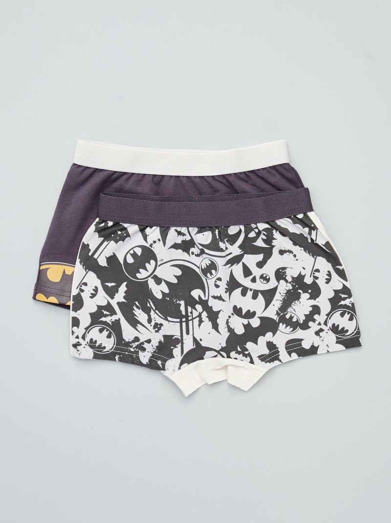 Setje met 2 boxershorts - Batman ZWART - Kiabi
