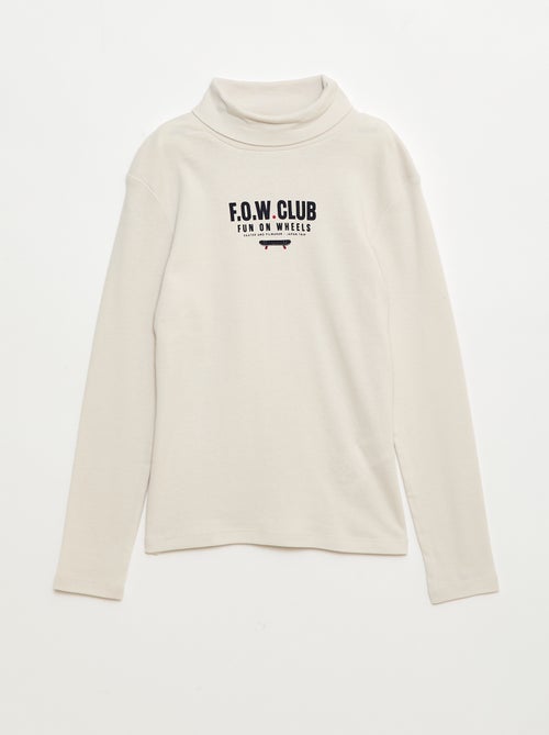 Setje met 2 coltruitjes met opstaande kraag - Kiabi