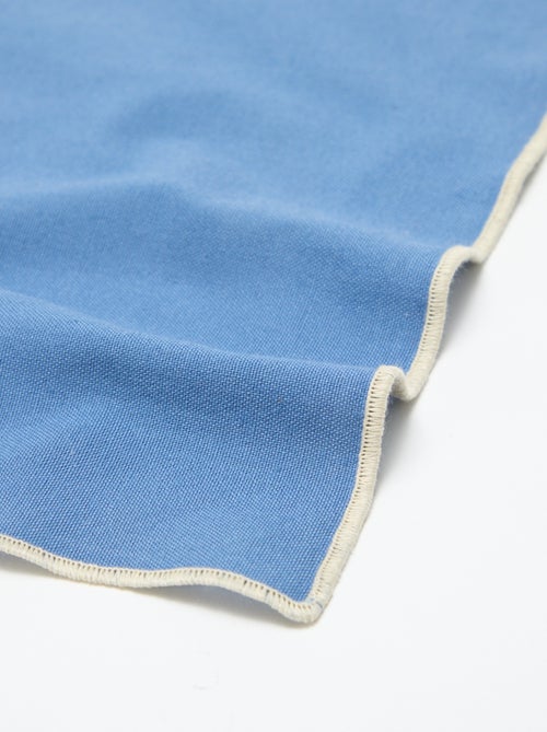 Setje met 2 effen 2-in-1 placemats/servetten (32x40 cm) - Kiabi Home - Kiabi