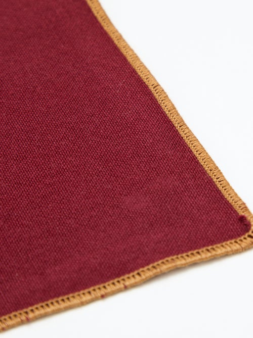 Setje met 2 effen 2-in-1 placemats/servetten (32x40 cm) - Kiabi Home - Kiabi