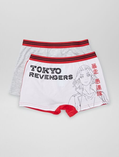 Setje met 2 elastische boxershorts 'Tokyo' - Kiabi