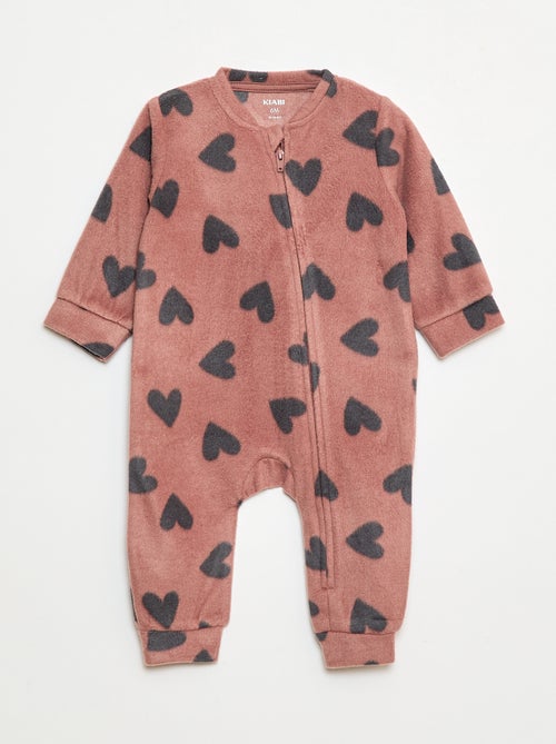 Setje met 2 fleece slaappakjes - 2-delig - Kiabi