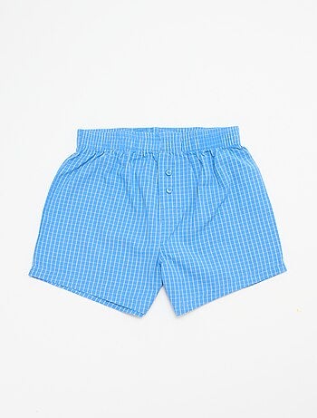 Setje met 2 geruite boxershorts