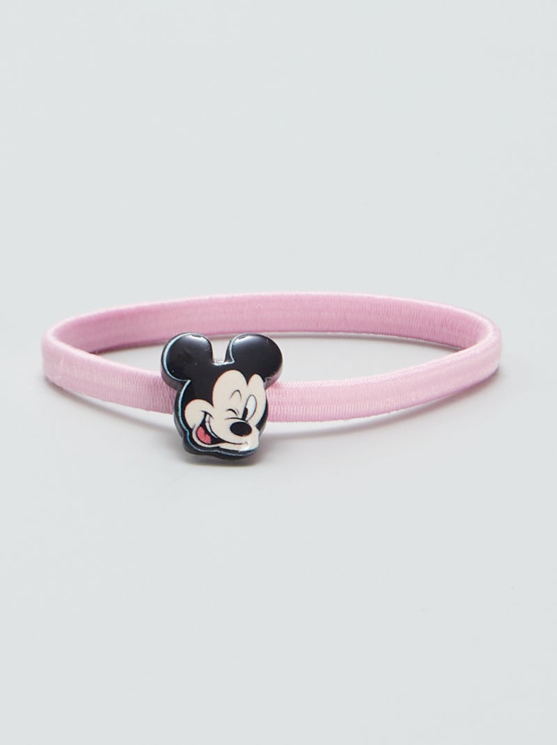 Setje met 2 haarspelden + 2 elastieken 'Minnie & Mickey' 'Disney' ROSE - Kiabi