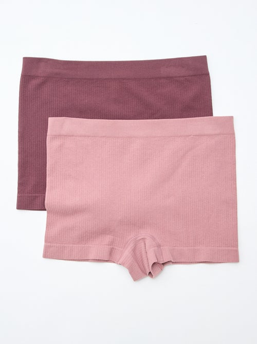 Setje met 2 hipsters van ribstof - Kiabi