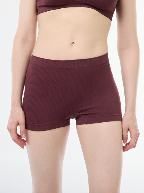 Setje met 2 hipsters van ribstof - Kiabi