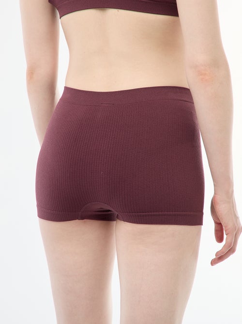 Setje met 2 hipsters van ribstof - Kiabi