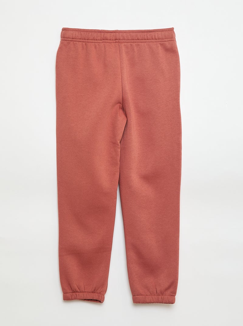 Setje met 2 joggingbroeken van sweatstof Blauw - Kiabi