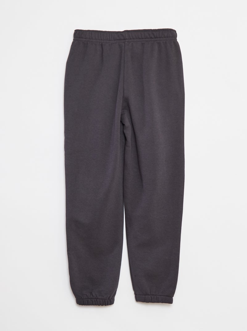 Setje met 2 joggingbroeken van sweatstof Grijs - Kiabi