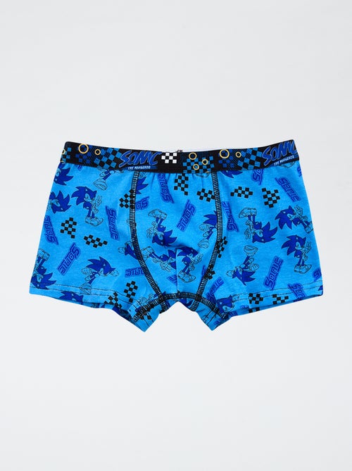 Setje met 2 katoenen boxershorts 'Sonic' - Kiabi