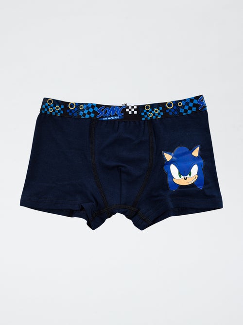 Setje met 2 katoenen boxershorts 'Sonic' - Kiabi