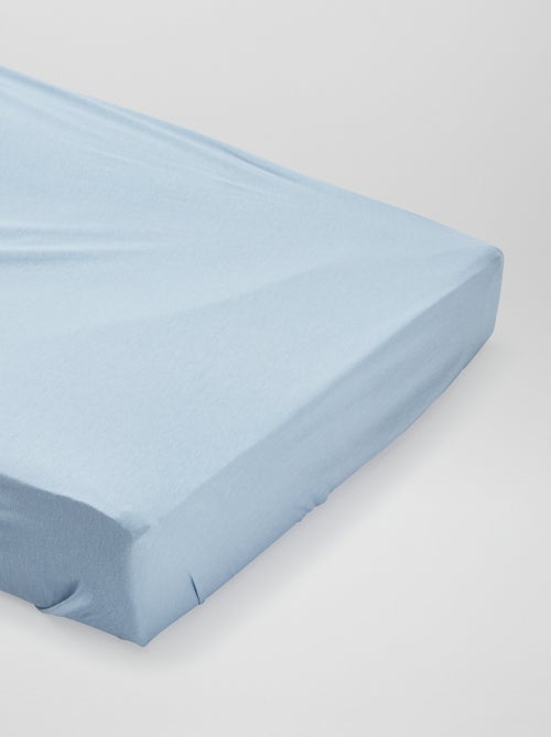 Setje met 2 katoenen hoeslakens - Kiabi