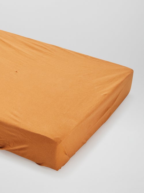 Setje met 2 katoenen hoeslakens - Kiabi