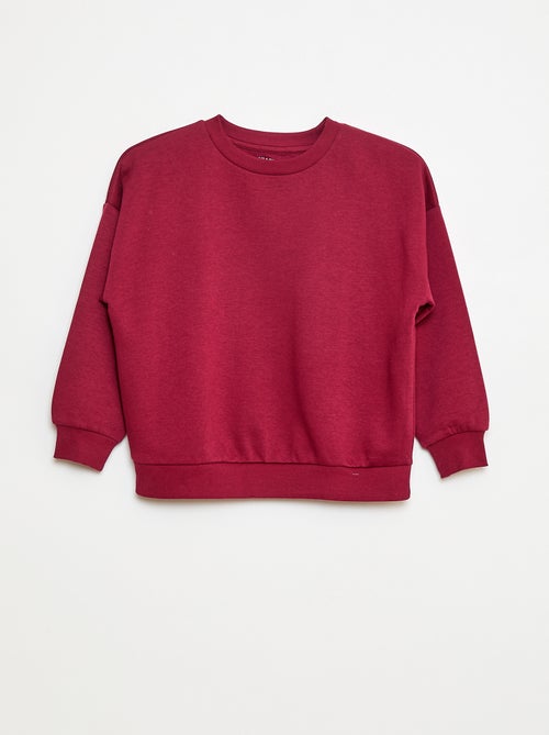 Setje met 2 katoenen sweaters met prints - Kiabi