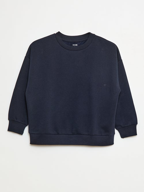 Setje met 2 katoenen sweaters met prints - Kiabi