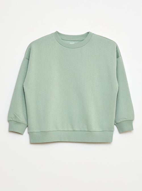 Setje met 2 katoenen sweaters met prints - Kiabi