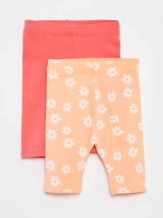 Setje met 2 korte leggings