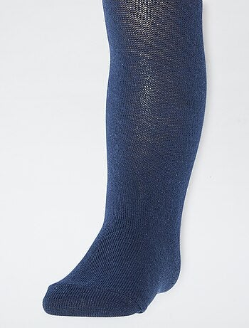 Setje met 2 kousenbroeken van effen jersey