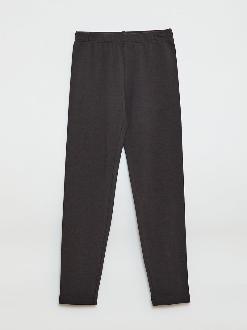 Setje met 2 lange leggings Biege - Kiabi