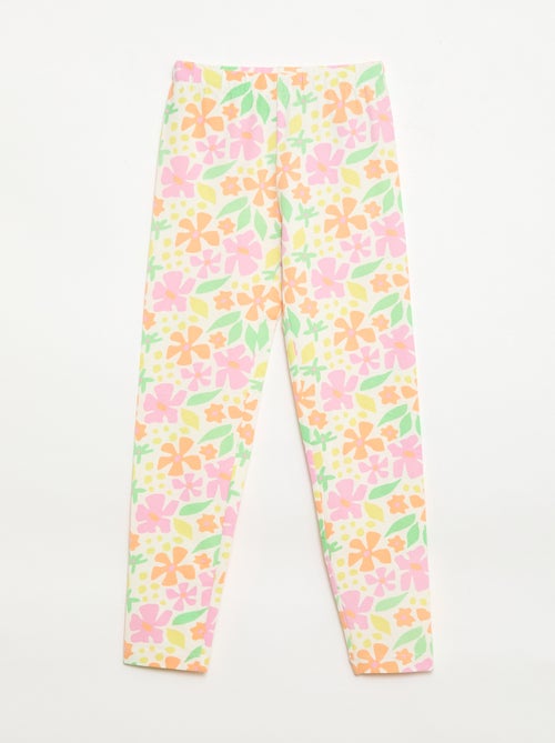 Setje met 2 lange leggings - Kiabi