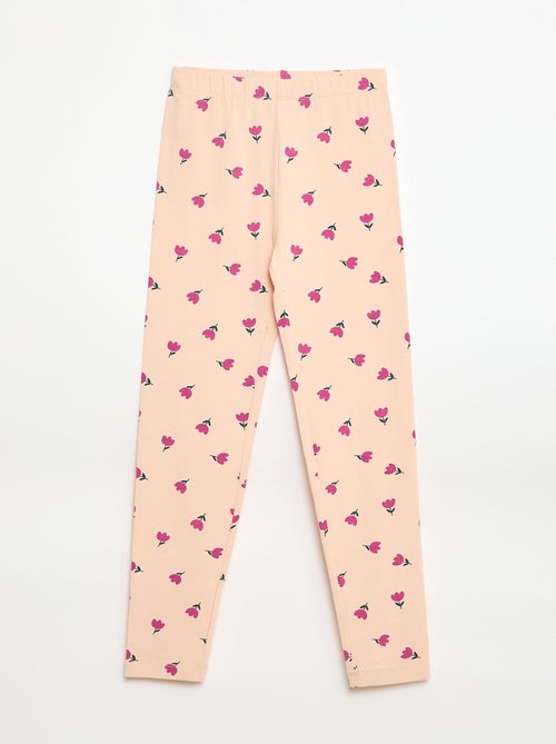 Setje met 2 lange leggings - Kiabi