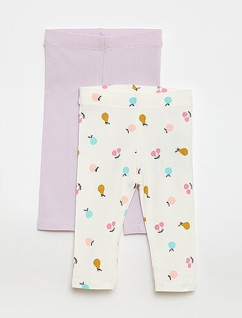 Setje met 2 lange leggings