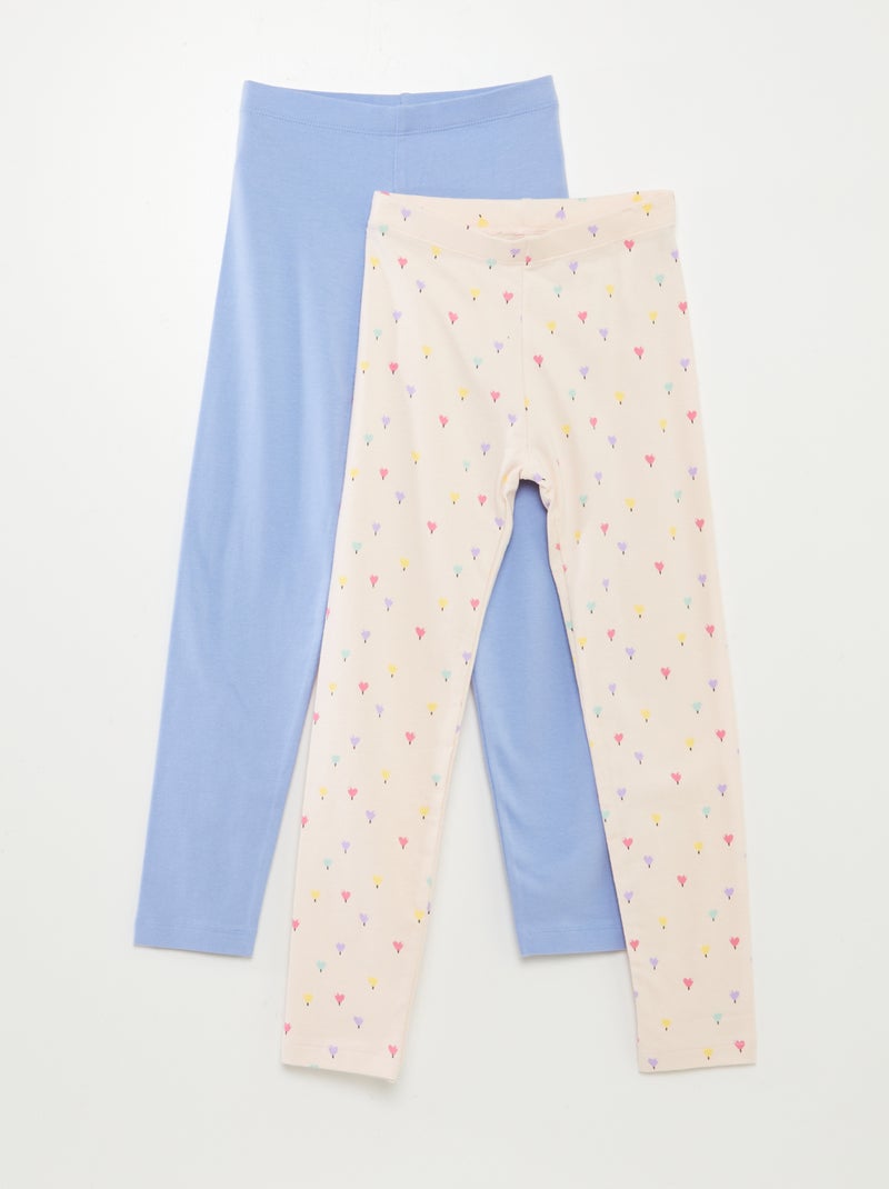 Setje met 2 leggings ROSE - Kiabi