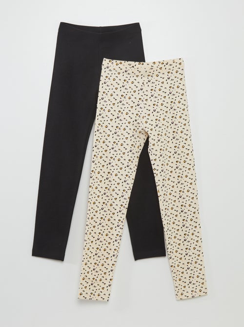 Setje met 2 leggings - Kiabi