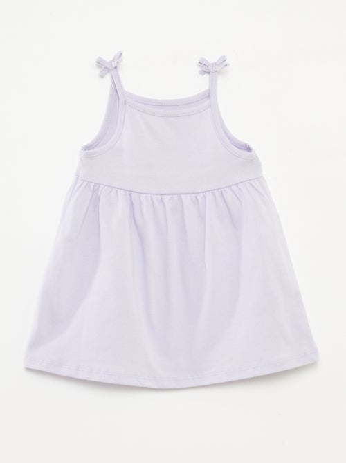 Setje met 2 lichte jurkjes met spaghettibandjes - 2-delig - Kiabi