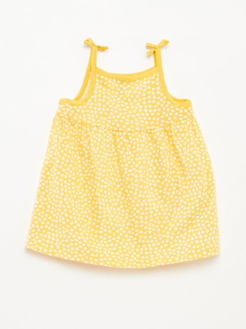 Setje met 2 lichte jurkjes met spaghettibandjes - 2-delig - Kiabi