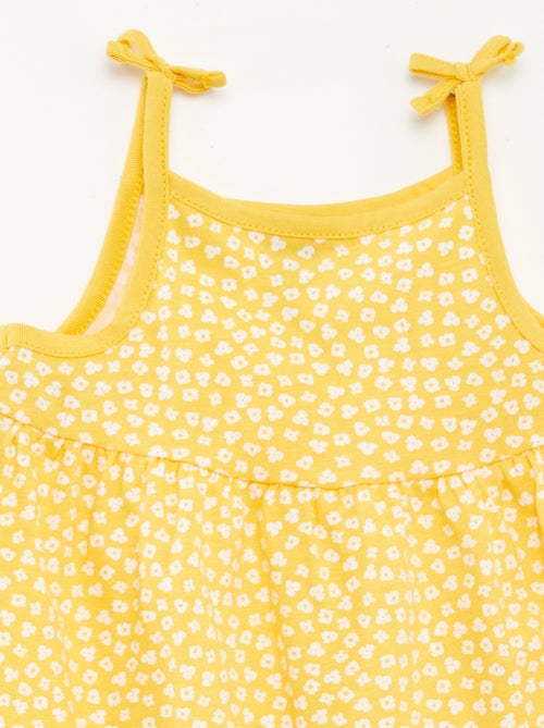 Setje met 2 lichte jurkjes met spaghettibandjes - 2-delig - Kiabi