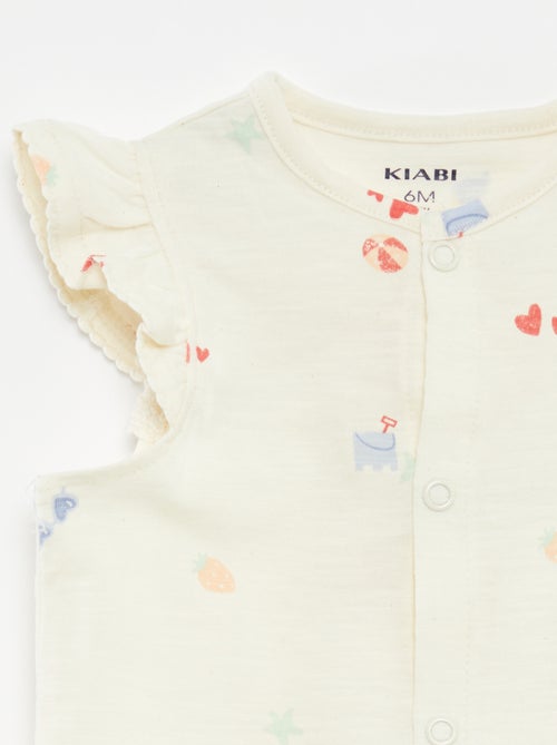 Setje met 2 luchtige slaappakjes - Kiabi