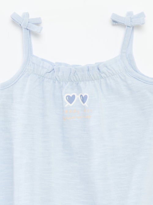 Setje met 2 luchtige slaappakjes - Kiabi