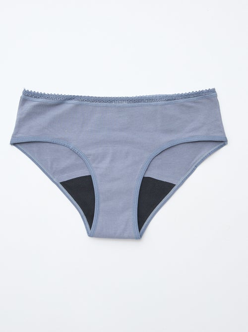 Setje met 2 menstruatiehipsters - Normaal bloedverlies - Kiabi