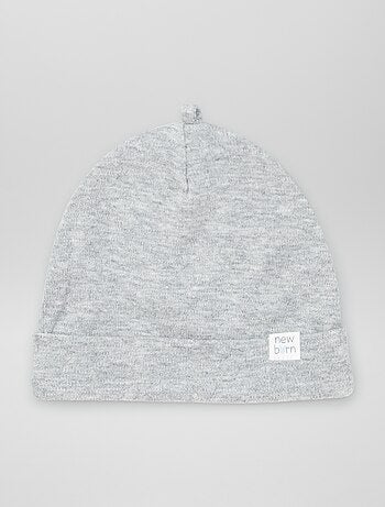 Setje met 2 mutsjes voor pasgeboren baby's