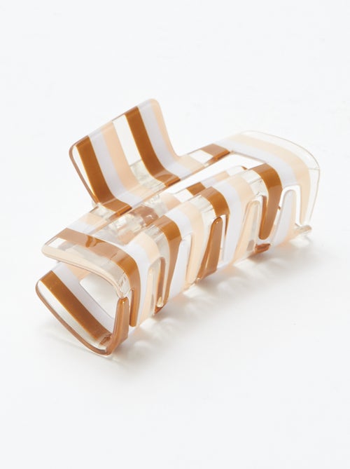 Setje met 2 rechthoekige haarklemmetjes - Kiabi